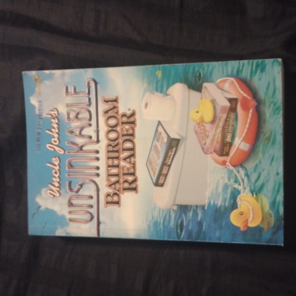 Uncle John's unsinkable bathroom reader.